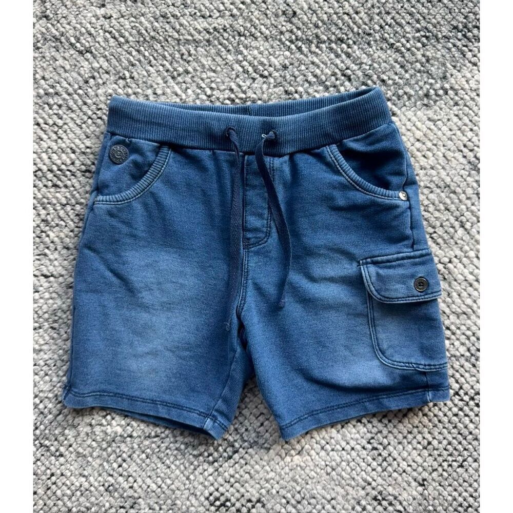 Boboli 4 Boys Blue Cargo Drawstring Shorts